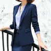 Blazers Salia feminina Fashion Sashes elegantes retalhos de retalhos de manga longa Blazer Salia Blazer Desenvolvimento de Business Office Ladies Work 2pcs Conjunto 6020