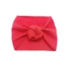 New Europe Infant Baby Girls Bow Wide Headband Knot Hairband Bandane per bambini Fascia per la testa 15 colori 15298