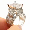 Choucong New Arrival Top Selling Animal Fashion Jewelry Real 925 Sterling Silver Pave White Sapphire CZ Diamond Women Wedding Owl 8520985