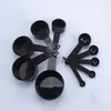 Cuillère à mesurer en plastique 10 pièces, cuillère à mesurer professionnelle avec échelle de mesure, ensemble d'outils de cuisson DH00272738601