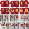 Piłka nożna Marcus Allen Jersey USC Trojans College Ronnie Lott 2 Robert Woods 6 Mark Sanchez 55 Junior Seau 5 Reggie Bush