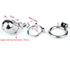 New 316 Stainless Steel Male PA Puncture Lock With Hole Cock Cage Chastity Device Penis Ring Adult Bondage Sex Toy Kidding Zone Br188W