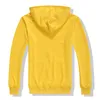 Anpassad design Franska Terry Hoodies Zip Hoodie för Spring Hoodies Sweatshirt med huva kan vara anpassat tryck eller broderi