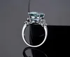 Natural Navy Topaz Butterfly Ring Women039S 925 Sterling Silver Princess Cut Women039s Gemstones Engagement Diamond Jewelry 2323080