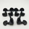 New Black 3L+3R Grover Tuning Peg Machine Heads Tuners Electric Guitar Tuning Pegs Guitar Parts