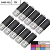 LOT 1000PCS 1GB USB Flash Drive Retângulo Thumb Pen Drive Memory Sticks Indicador LED de armazenamento Pen para computador portátil Tablet Multicolors