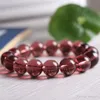 구슬 팔찌 스트레칭 8mm 천연 석재 구슬 Carnelian Amethyst round 비드 브레이슬릿 보라색 치유 크리스탈 브레이슬릿