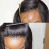Parrucche piene di capelli umani anteriori in pizzo per le donne Remy brasiliane diritte 1 2 4 Nodi candeggiati pre pizzicati Glueless6782411