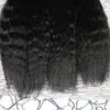 A fita de Remy de Yaki grossa no cabelo humano estima 80 pcs fita reta Kinky na extensão humana do cabelo Doubos o cabelo adesivo do cabelo do cabelo 200g