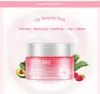 Bioaqua Strawberry Lip Sleeping Mask Exfoliator Lips Balm Moisturizer Nourish Lip Plumper Enhancer Vitamin Skin Care Night Cream