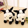 30cm Super mignon vache à lait en peluche belle zodiaque vache timide bétail apaiser poupée créative anniversaire cadeau de noël LA215