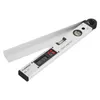 Freeshipping 0 ~ 225 +/- 0,5 Silver Grad Protractor Spirit Level Digital Vinkel Finder Mätare