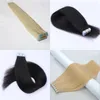 150Gram60pcs Inch Skin Weft Pu Tape In Human Hair Indian Remy Seamless Handtied Tape Hair Extensions