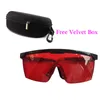 Tamax EG003 IPL goggles eye patch 200nm-2000nm Laser Eye Protection Safety Glasses for Red and UV Lasers with Case