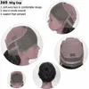 Jerry Curl 360 Rendas Peruca frontal pré-arrancada com cabelo de bebê 130% densidade profunda encharcado frontal humano diante diva1 remy