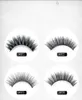 Pestañas de visón 3D Pestañas postizas naturales Extensión de pestañas largas Faux Fake Eye Lashes Herramienta de maquillaje con caja 3 par / set RRA2869