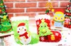 100pcs DIY 아이 수제 재료 키트 크리스마스 양말 산타 클로스 매달려 장식 키즈 공예