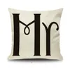 1x vintage linen MR.MRS Right Sofa Linen Pillow Case Lovers Lipstick Car Office Cushion cover waist throw pillowcase 42x42cm