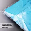 100 peças sacos de vestuário transparentes auto-selados sacos plásticos festa de casamento saco de presente opp adesivo para camiseta e roupas2720579