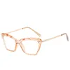 Moda retro kota oko oko okulary rama okulary optyczne recepty na receptę męskie okulary ramy Oculos de feminino273a