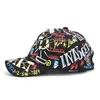 Новые летние дизайнерские бейсболки с рукописными буквами, шляпы Snapback, унисекс, черно-белая стильная шляпа для мужчин, женщин, шляпы298r46844359765837