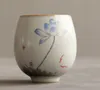 Tasse à thé en forme d'oiseau, tasse à café en céramique émaillée, tasse à thé en porcelaine, motif de fleurs peintes à la main, verres pour la maison