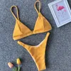 MJ-59 Bademode Frauen Sexy Push-Up Bikini 2019 Heißer Verkauf Strand Gepolsterte Träger Dreieck Tanga Badeanzug Weibliche Brasilianische Biquini