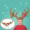 Gonfiabile PVC natale renna antler cappello anello toss divertimento gioco favori natale Natale festa decorazione giocattoli per bambini