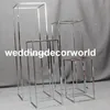 Latest(no flowers including ) gold plating flower display stand wedding decoration flower stand decor0576