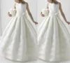 Two Piece Handmade Pageant Dresses With Jacket Ball Gowns For Girls Flower Girl Dress 2018 Holy First Communion Dresses For Weddings Formal