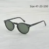Gregory Peck Brand Designer men women Sunglasses Vintage Polarized sunglasses OV5186 retro Sun glasses oculos de sol OV 5186