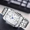 Luxury Brand Watches Mens Quartz Military Stainless Steel Wristwatch Men Top Brand Fashion Chronograph Male Waterproof Business Watch
