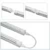 Sunway-USA, V-förmige integrierte LED-Röhrchen Licht 4ft 8ft LED-Röhrchen T8 72W 120W Doppelseiten Lampen Shop Light Cooler Türlicht