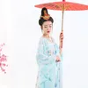 Sexy ocasional diário Hanfu fresco vestido vestido longo antigo de fadas Tang Dynasty Ru saia vestido realista concubina imperial palácio beleza