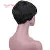 les perruques ressemblent à de vraies coiffures WIGS pour les femmes aux cheveux mi-longs