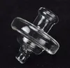 Flat Top Quartz Banger Nail 4mm Thickness Bottom Quartz Domeless Nail With Glass UFO Carb Cap For Glass Water Pipe