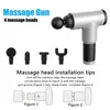 Massage Gun Muscle Massager Rechargeable Muscle Stimulator Deep Tissue Massager Body Relaxation Slimming Shaping CY200516