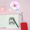 USB LED-fläkt Mini Portable Fill Light Power Fans 2 Färger Night Light Pocket Small Fan Party Favor OOA8014