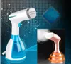 Blue New 280ml Handheld Fabric Steamer 15 Seconds Fast-heat 1500w Powerful Garment Steamer For Home Travelling Portable Steam Irons