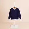 2019 Herbst und Winter Kinderbekleidung Kinder langärmelige Pullover Angora-Pullover Rundhals Pullover England