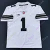 coe1 Custom Ohio State Buckeyes Football Jersey NCAA College Parris Campbell Dre'Mont Jones Nick Bosa Elliott Carter Miller Jones Barrett Griffin