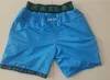 New Team 2003-04 Vintage Baseketball Shorts Zipper Pocket Running Clothes M&N Blue Color Just Done Size S-XXL