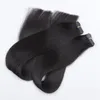 Färg 1 60 Human Hårförlängningar Invisible Tape Remy Hair 100g40 -Pieces Double Sides Adhesive6030455