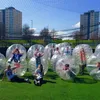 Wholesale Inflatable PVC Bubble Soccer Ball Body Bumper Funny Outdoor Game Body Zorb Ball Football For Kids 1.5m various color