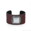 bracelet manchette en strass vintage