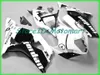 Injectie Mold Fairing Kit voor Suzuki GSXR1000 K3 03 04 GSXR 1000 2003 2004 ABS Grijs Zilver Black Backings Set SE45