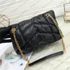 Fashion handbag shoulder bags genuine leather bag soft cloud Chains woman tote 3 colors Size 32cm and 27cm YB14 YB15 Crossbody Designer Bag women handbags