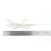 Fiore di erba di pino bianco artificiale di Natale per il matrimonio decorazione natalizia ghirlanda artigianale dono libretto falso pianta 5287744