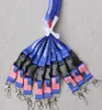 Trump U.S.A Removable Flag of the United States Key Chains Badge Pendant Party Gift Moble Phone Lanyard 000