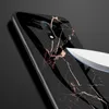 OnePlus 7T 7 Pro 6t 6 5t 5 için anti-çizik ince mermer taş temperli cam kasa